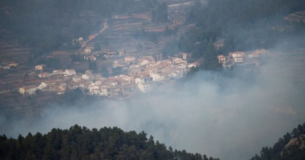 Major Wildfire Destroys 3,000 Hectares in Spain Amid Drought and Dry Winter